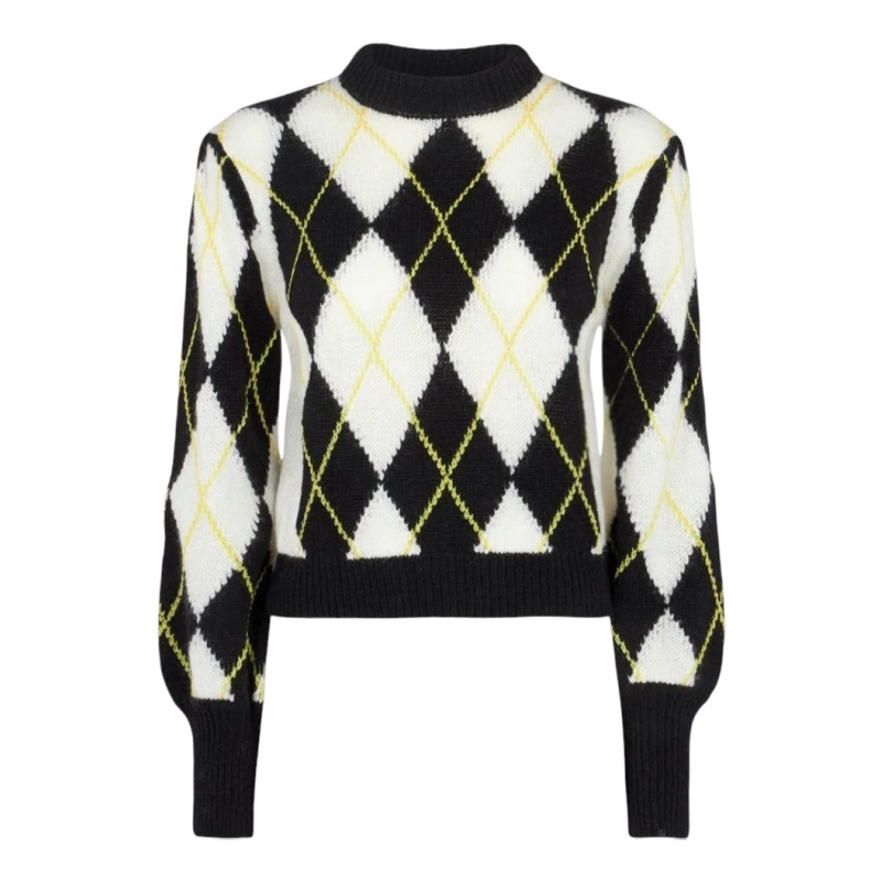 Maglia Mc2 Saint Barth bloom argyle