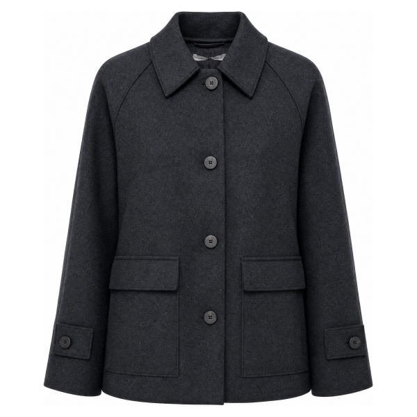 Cappotto Harris Wharf London ah2494mlk