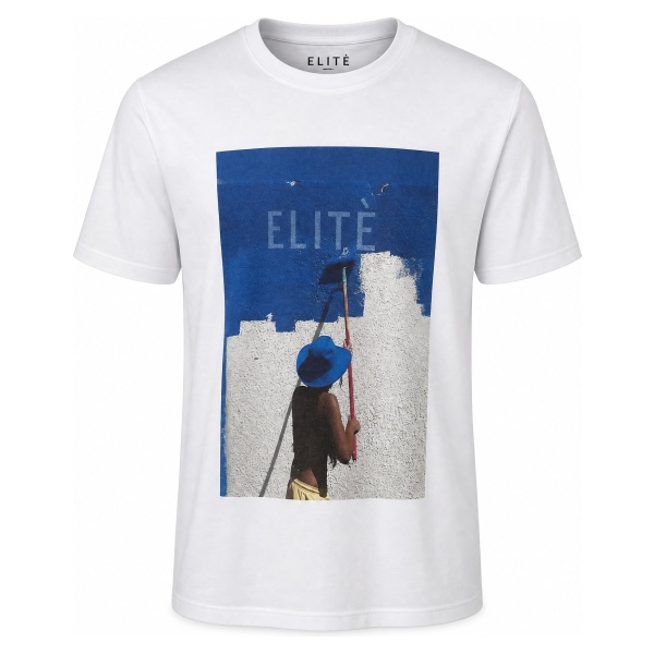 T-shirt L Elitè 55 blu